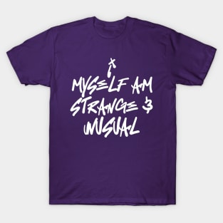 Beetlejuice Strange and Unusual Quote T-Shirt
